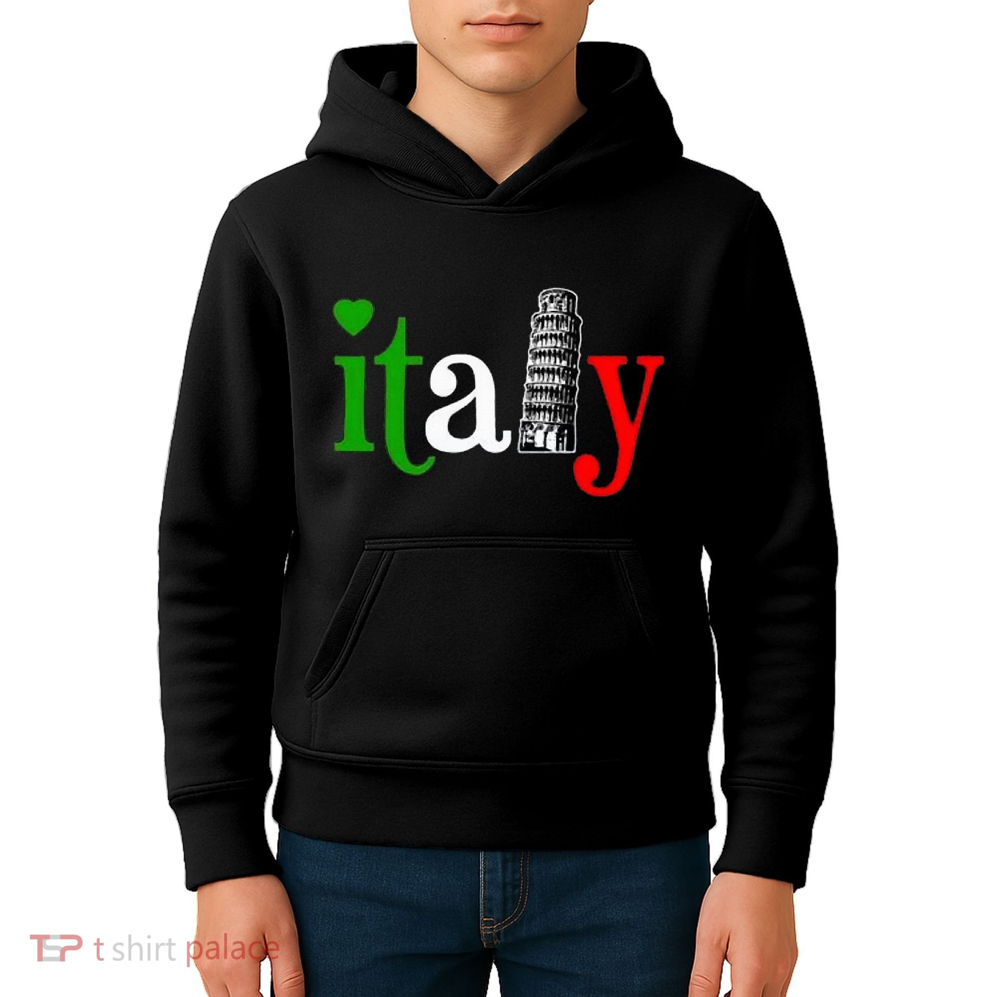 Italy Italian Flag Kids Hoodie