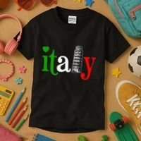 Italy Italian Flag Kids T-Shirt thumb 3