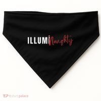 Illuminaughty Illuminati Funny Conspiracy USA-Made Doggie Bandana thumb 0