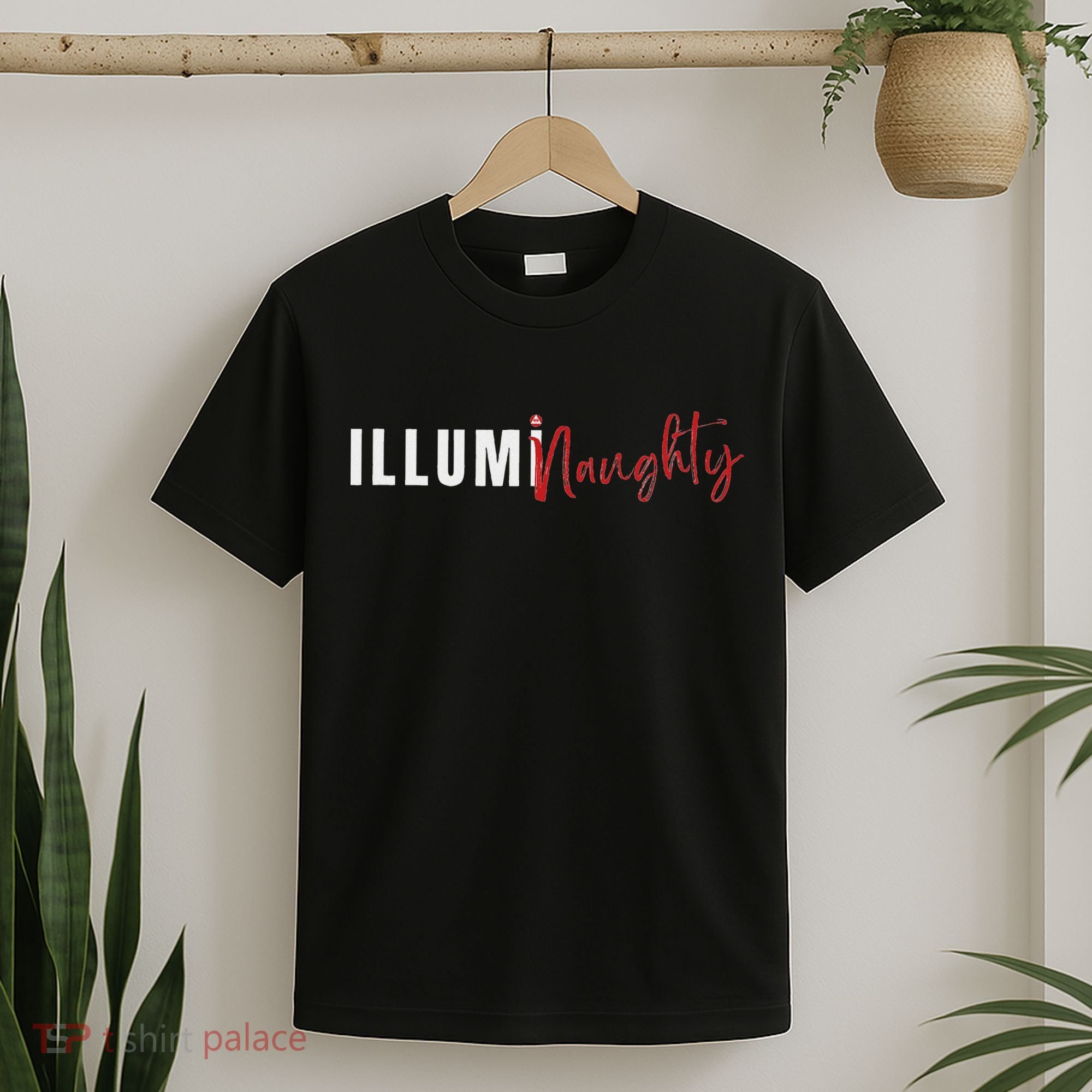 Illuminaughty Illuminati Funny Conspiracy T-Shirt