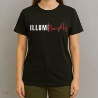 Illuminaughty Illuminati Funny Conspiracy T-Shirt thumb 4