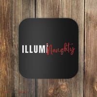 Illuminaughty Illuminati Funny Conspiracy Coaster thumb 0