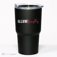 Illuminaughty Illuminati Funny Conspiracy Tumbler thumb 0