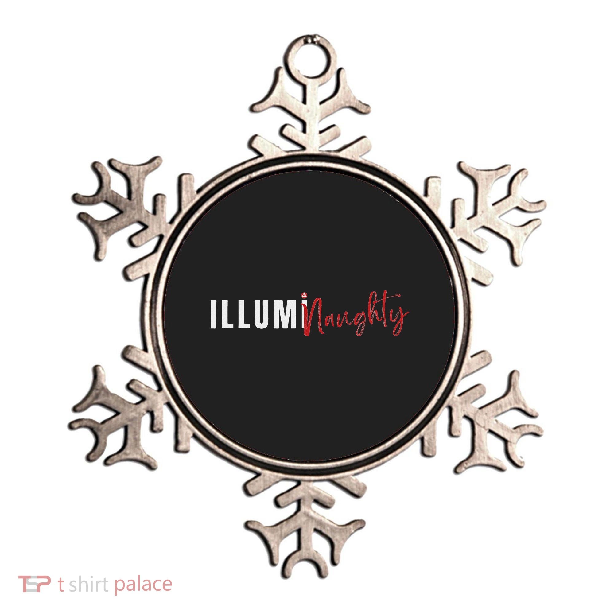 Illuminaughty Illuminati Funny Conspiracy Ornament