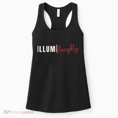Illuminaughty Illuminati Funny Conspiracy Women's Tank Top