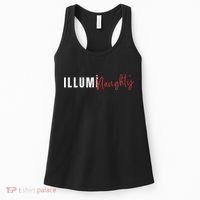 Illuminaughty Illuminati Funny Conspiracy Women's Tank Top thumb 0