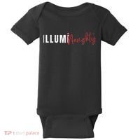 Illuminaughty Illuminati Funny Conspiracy Baby Bodysuit thumb 0