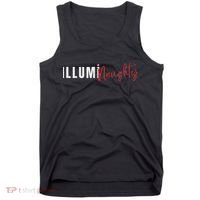 Illuminaughty Illuminati Funny Conspiracy Tank Top thumb 0