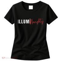 Illuminaughty Illuminati Funny Conspiracy Women's T-Shirt thumb 0