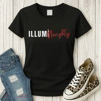 Illuminaughty Illuminati Funny Conspiracy Women's T-Shirt thumb 3