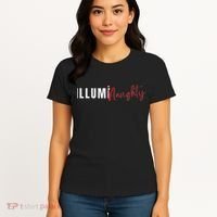 Illuminaughty Illuminati Funny Conspiracy Women's T-Shirt thumb 4
