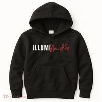 Illuminaughty Illuminati Funny Conspiracy Kids Hoodie thumb 0