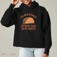 I'm Into Fitness Ladies Heavyweight Boxy Pullover Hoodie thumb 0