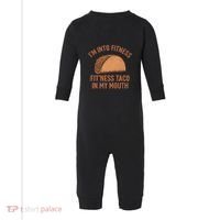 I'm Into Fitness Infant Fleece One Piece thumb 0