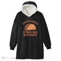 I'm Into Fitness Hooded Wearable Blanket thumb 0