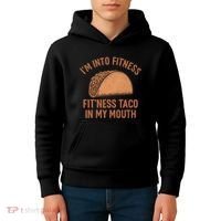 I'm Into Fitness Kids Hoodie thumb 4