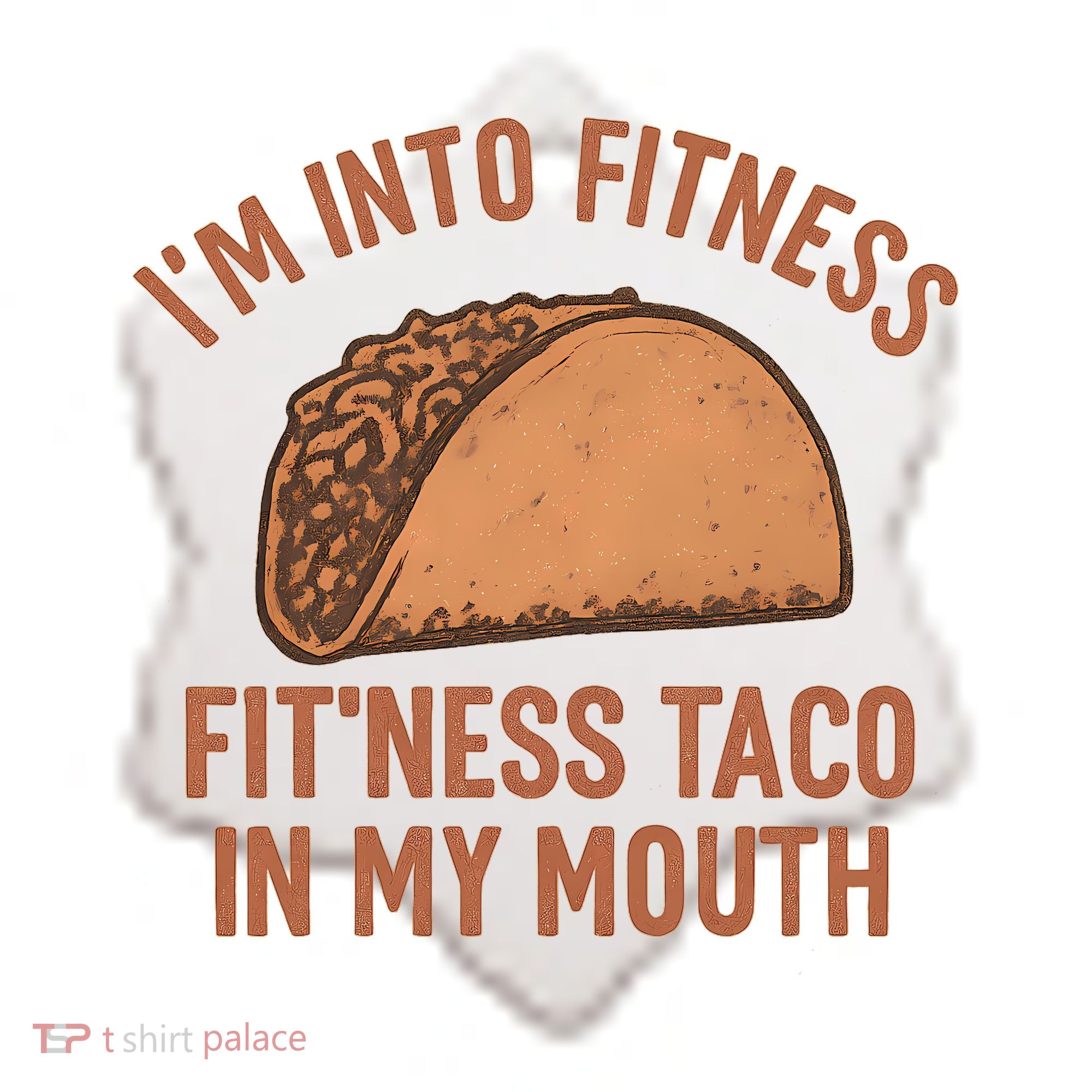 I'm Into Fitness Ceramic Ornament