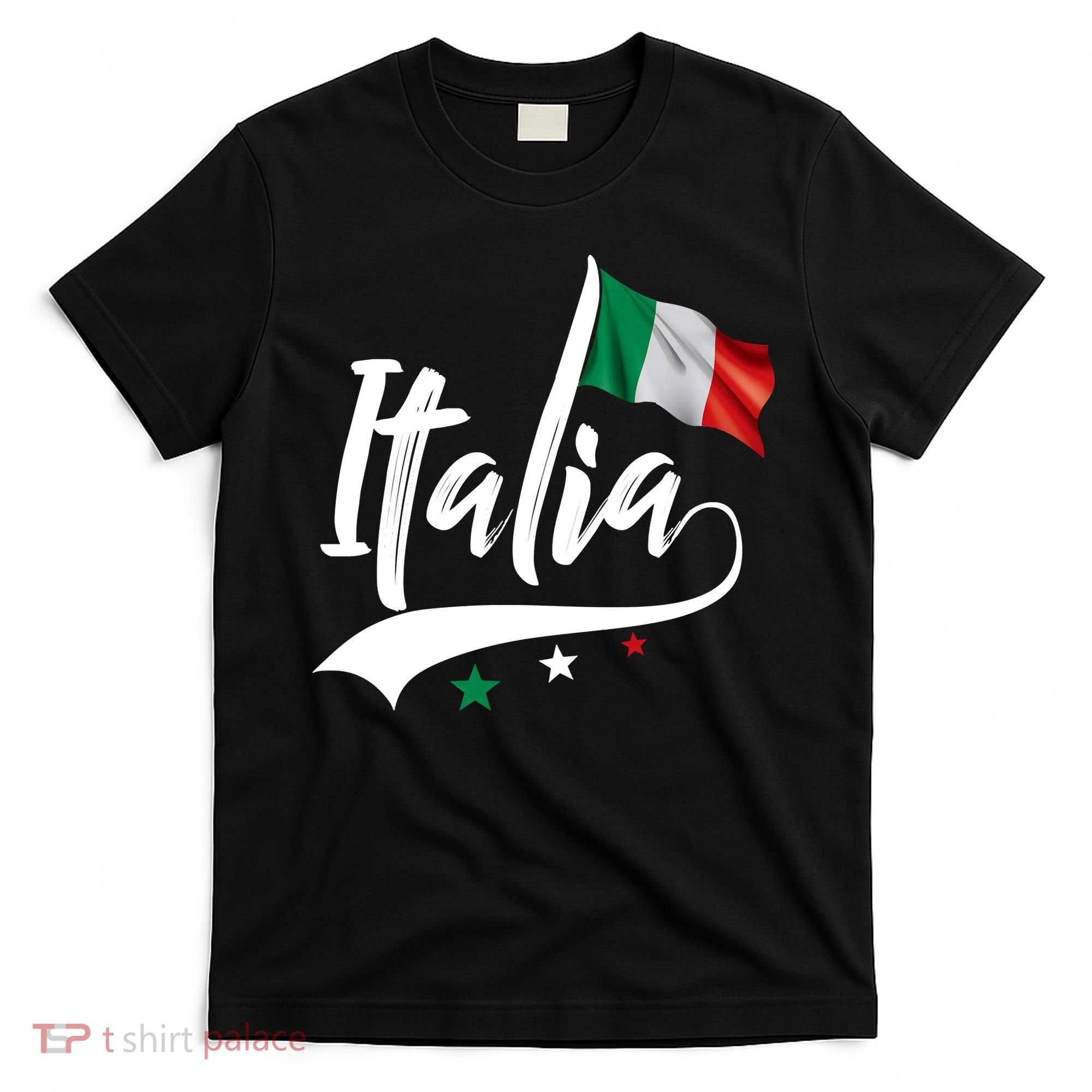 Italia Italian Flag Italy Italiano Heritage T-Shirt