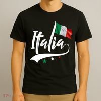 Italia Italian Flag Italy Italiano Heritage T-Shirt thumb 3