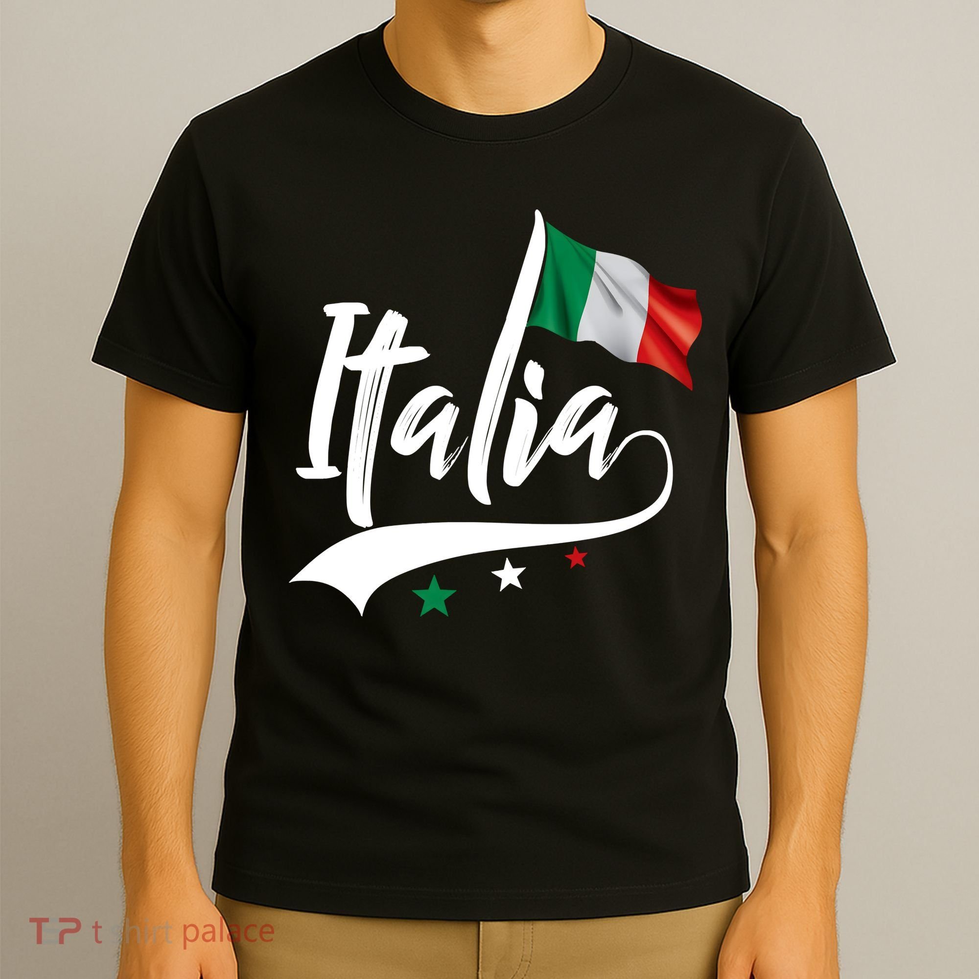 Italia Italian Flag Italy Italiano Heritage T-Shirt