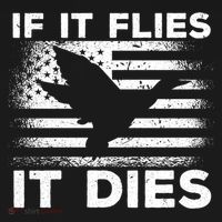 If It Flies It Dies American Flag Duck Hunter Gift Backpack thumb 2
