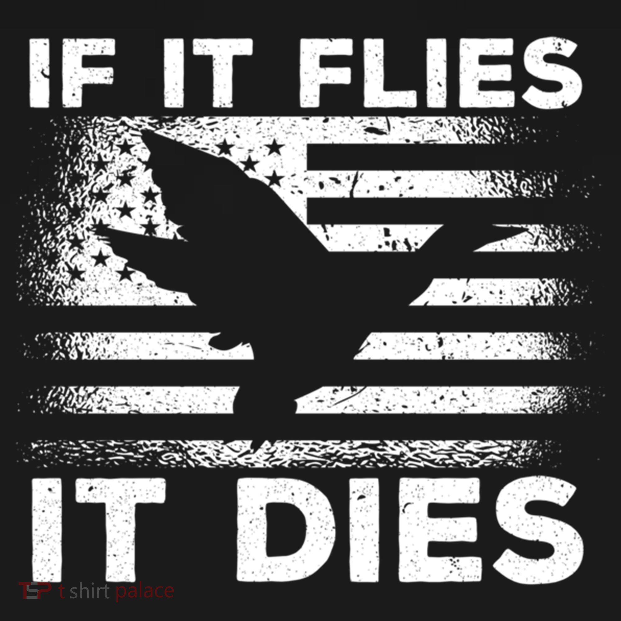 If It Flies It Dies American Flag Duck Hunter Gift Backpack