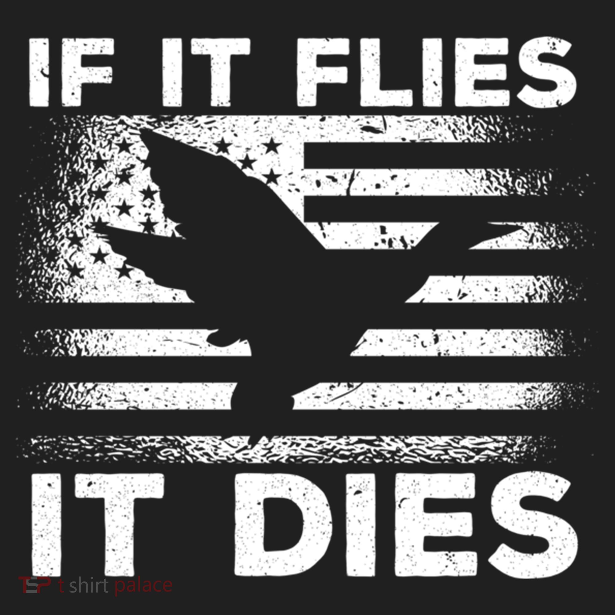 If It Flies It Dies American Flag Duck Hunter Gift Beanie