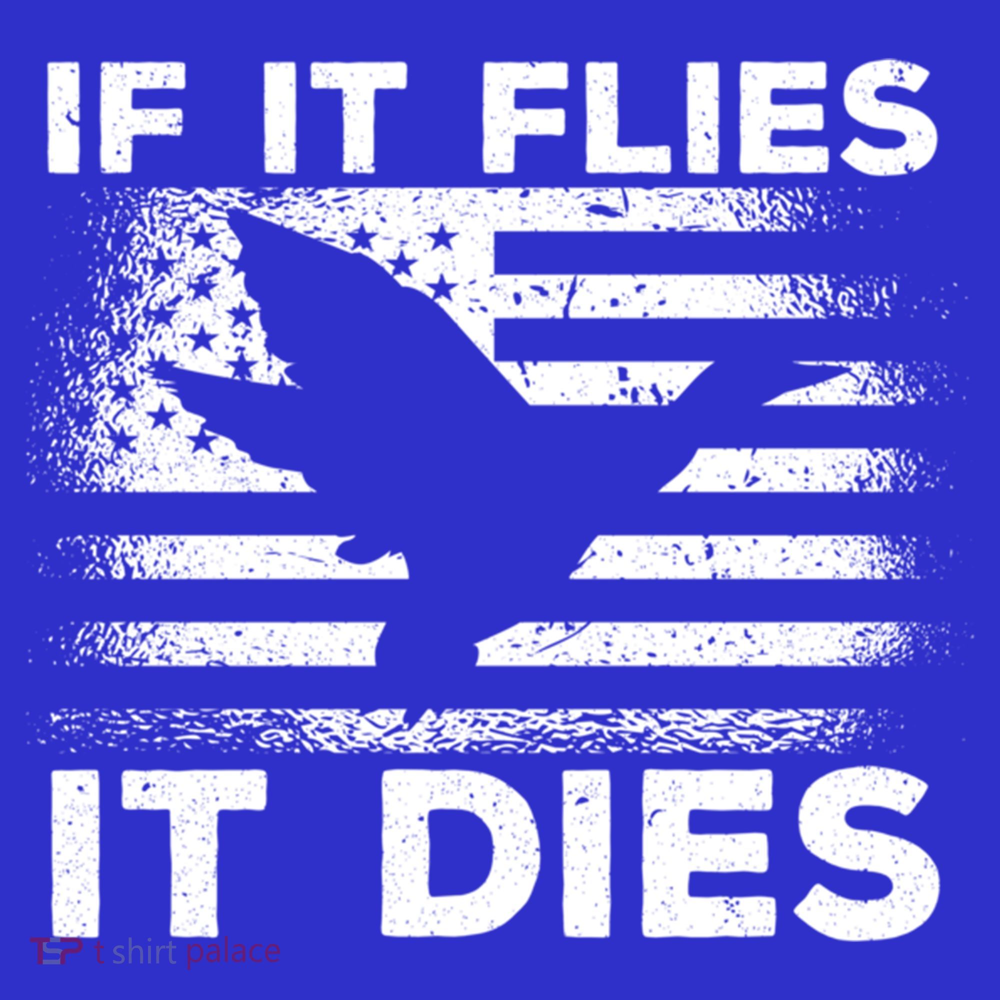 If It Flies It Dies American Flag Duck Hunter Gift Toddler Hoodie