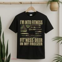I'm Into Fitness Fit'ness Deer In My Freezer  T-Shirt thumb 2