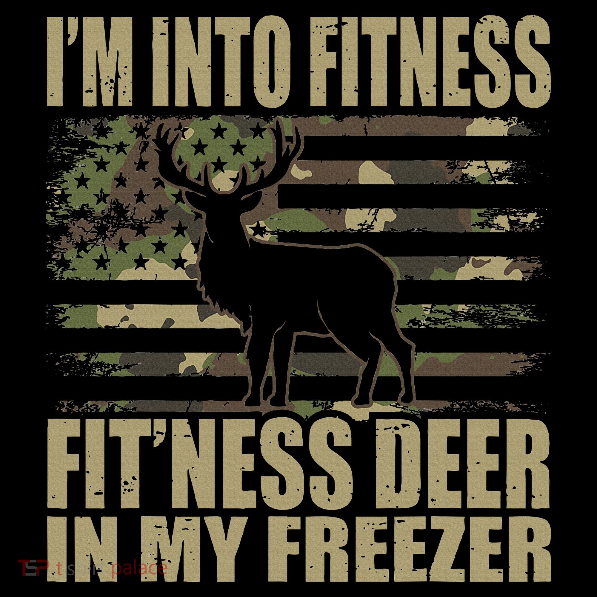 I'm Into Fitness Fit'ness Deer In My Freezer  Coffee Mug