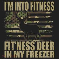 I'm Into Fitness Fit'ness Deer In My Freezer  Beanie thumb 2