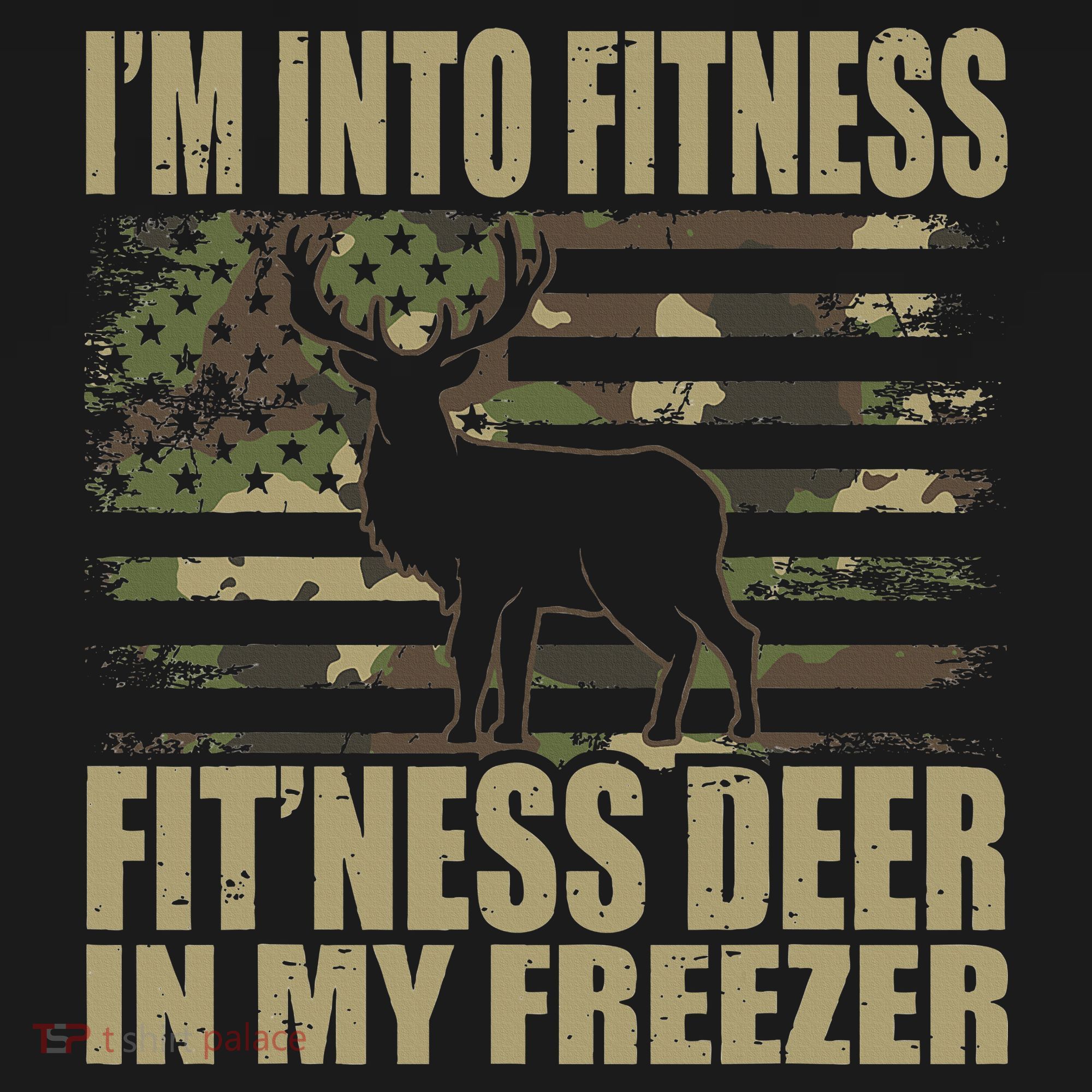 I'm Into Fitness Fit'ness Deer In My Freezer  Ornament