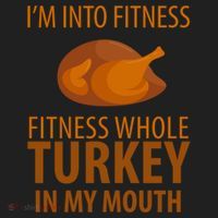 I'm Into Fitness Whole Tuckey In My Mouth Women's Sweatshirt thumb 2