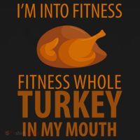 I'm Into Fitness Whole Tuckey In My Mouth Toddler Hoodie thumb 2
