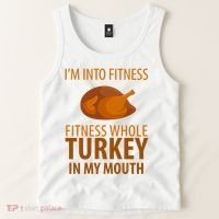 I'm Into Fitness Whole Tuckey In My Mouth Tank Top thumb 2