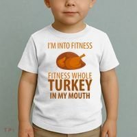 I'm Into Fitness Whole Tuckey In My Mouth Toddler T-Shirt thumb 2
