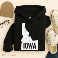 Idaho Iowa Funny Geography Mix Up Hoodie thumb 4