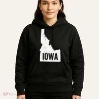 Idaho Iowa Funny Geography Mix Up Hoodie thumb 5