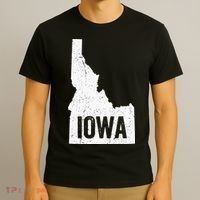 Idaho Iowa Funny Geography Mix Up T-Shirt thumb 3