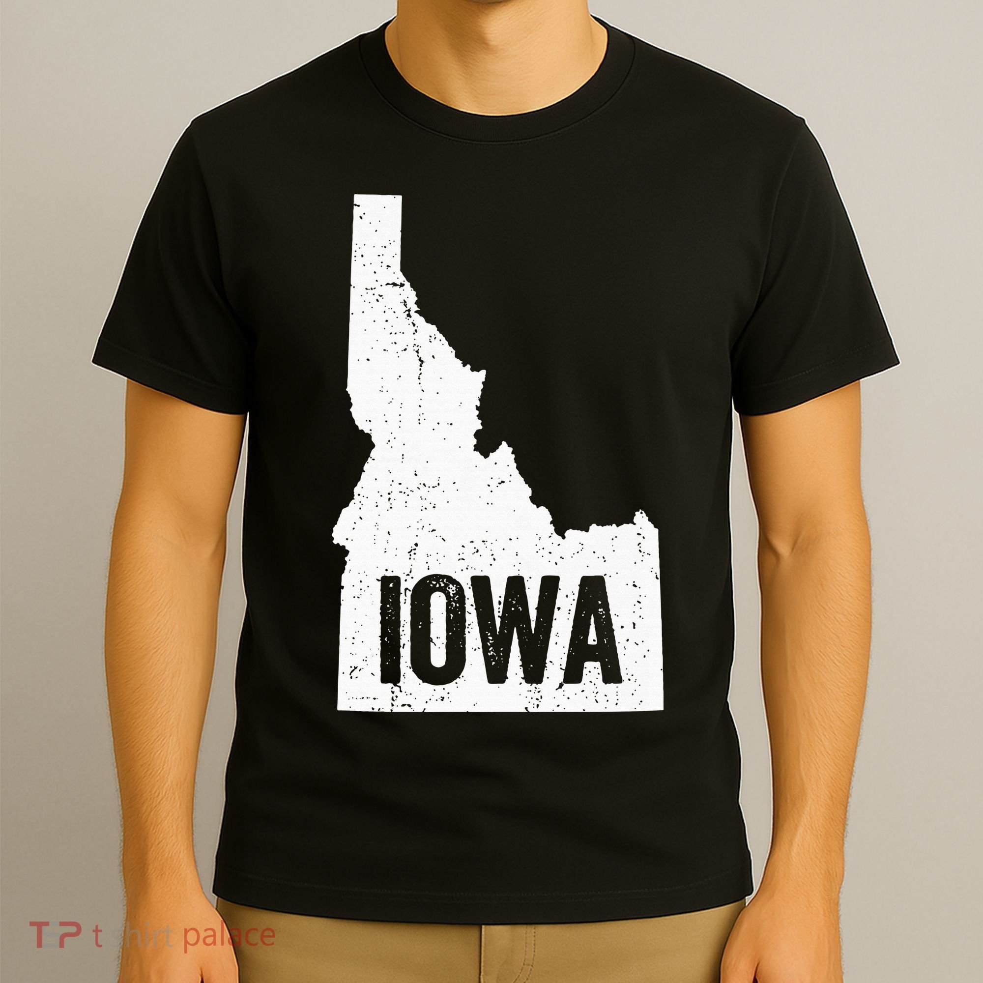Idaho Iowa Funny Geography Mix Up T-Shirt
