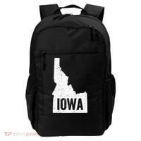 Idaho Iowa Funny Geography Mix Up Backpack thumb 0