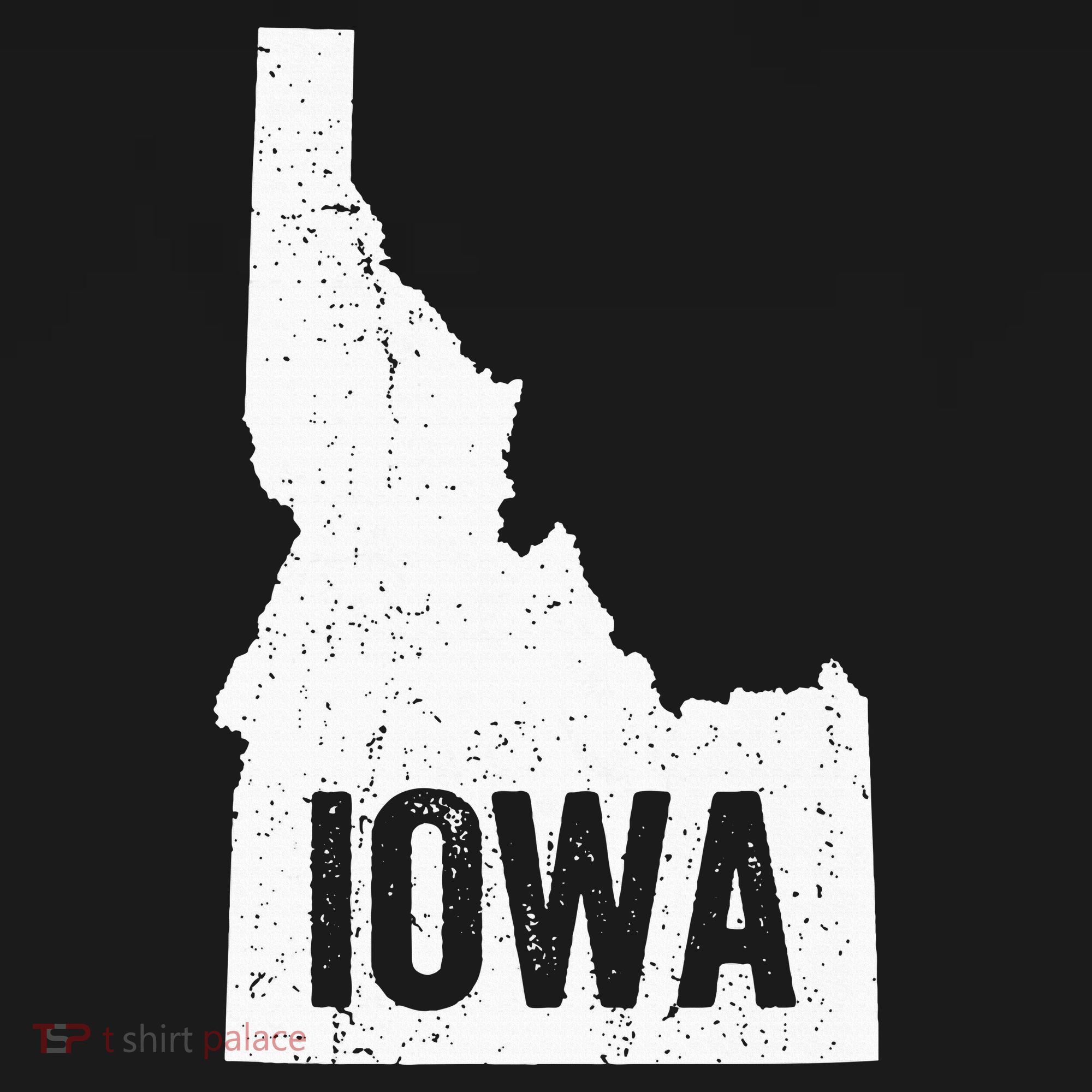 Idaho Iowa Funny Geography Mix Up Mousepad