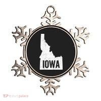 Idaho Iowa Funny Geography Mix Up Ornament thumb 0