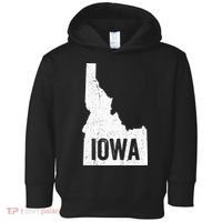 Idaho Iowa Funny Geography Mix Up Toddler Hoodie thumb 0