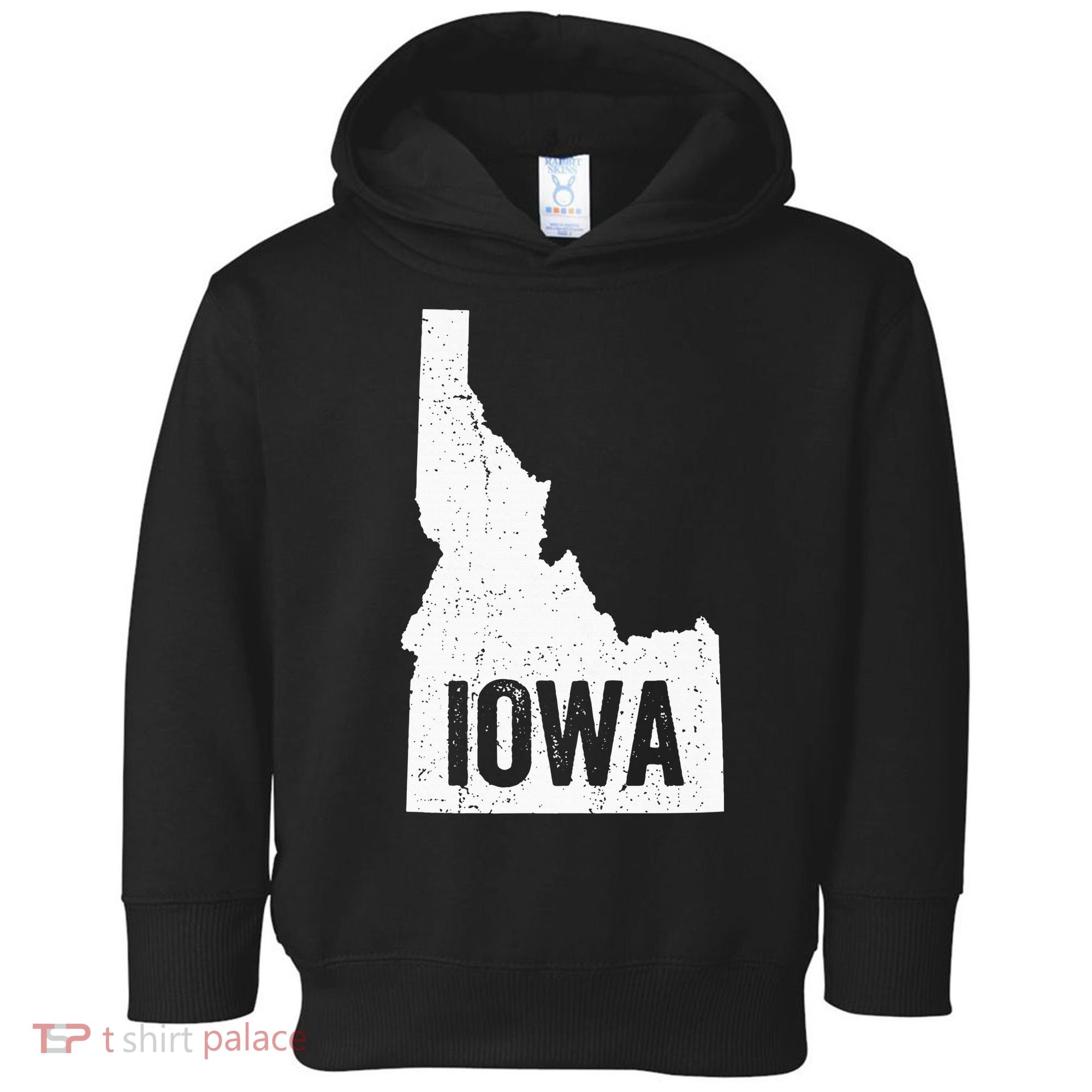 Idaho Iowa Funny Geography Mix Up Toddler Hoodie
