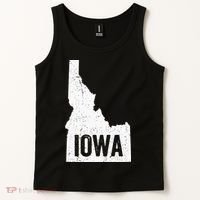 Idaho Iowa Funny Geography Mix Up Tank Top thumb 2