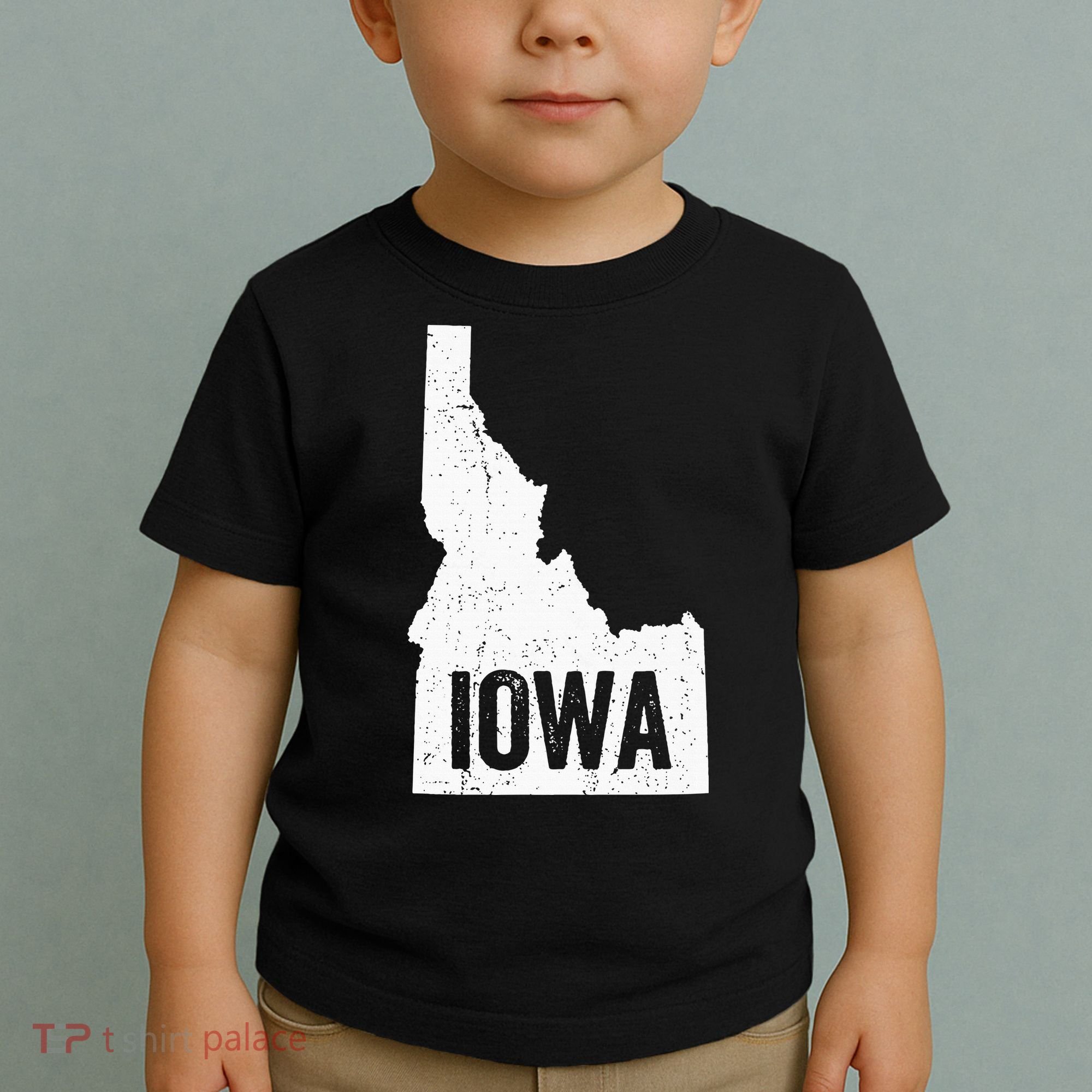 Idaho Iowa Funny Geography Mix Up Toddler T-Shirt