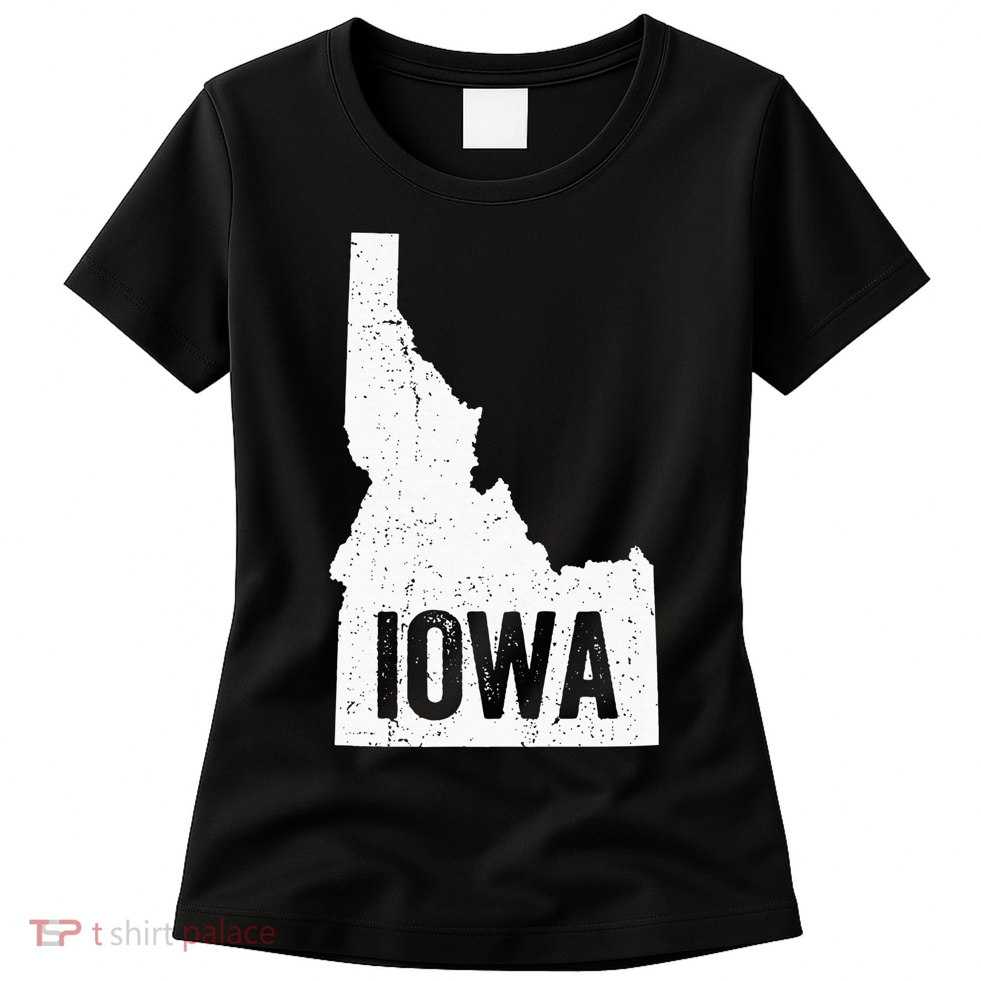 Idaho Iowa Funny Geography Mix Up Women's T-Shirt