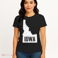 Idaho Iowa Funny Geography Mix Up Women's T-Shirt thumb 4