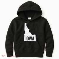 Idaho Iowa Funny Geography Mix Up Kids Hoodie thumb 0